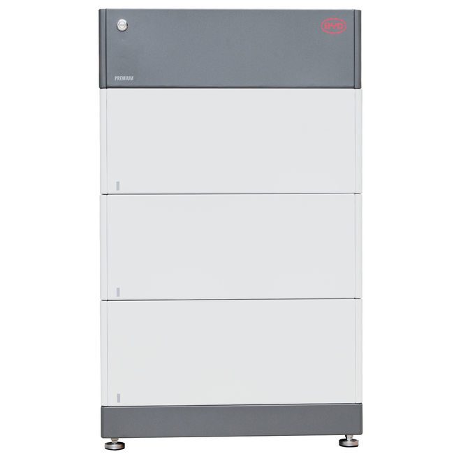 BYD Battery-Box Premium HVS – Modulaire Energieopslag (5.1 tot 38.4 kWh) - BlackCharge HVS 5.1 (5.12 kWh)