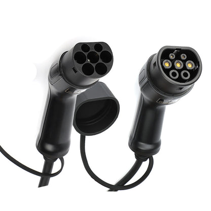 BlackCharge® Laadkabel Type 2 naar Type 2 Mennekes (Publieke laadpaal) - BlackCharge 3.7kW / 5 meter