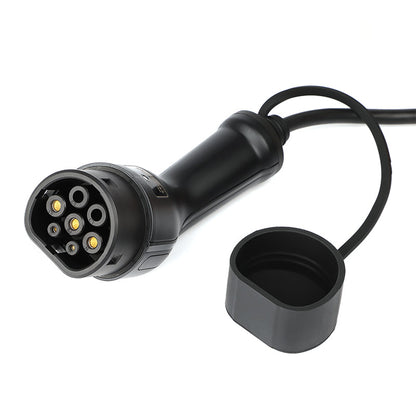 BlackCharge® 2.0 (7.4kW) Mobiele Krachtstroom Lader Type 2 naar CEE - BlackCharge 5 meter