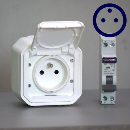 EVshield® Power-pack - BlackCharge Type-E (Penaarde) – 16A