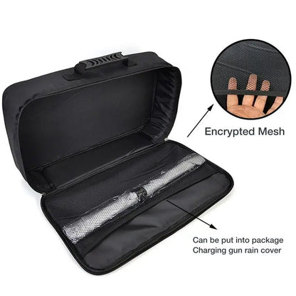 BlackCharge® Opbergtas voor Laadkabel – Waterbestendig & Duurzaam (Small, Medium & Large) - BlackCharge Small (32x32x10cm)