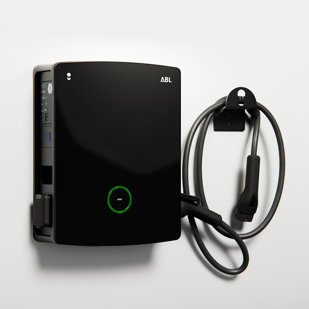 Wallbox ABL EM4 22kW (Controller) | Slim Laadstation met mono of duo Socket