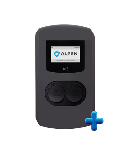 Alfen Eve Double Plus 22 kW Dubbele Laadpaal (SCN, Load Balancing, OCPP)