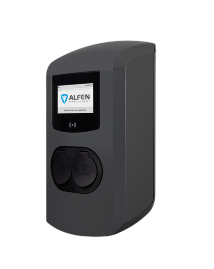 Alfen Eve Double Plus 22 kW Dubbele Laadpaal (SCN, Load Balancing, OCPP)