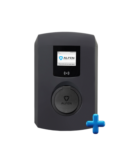 Alfen Eve Single Plus 22 kW Laadpaal (Kabel of Socket, MID)