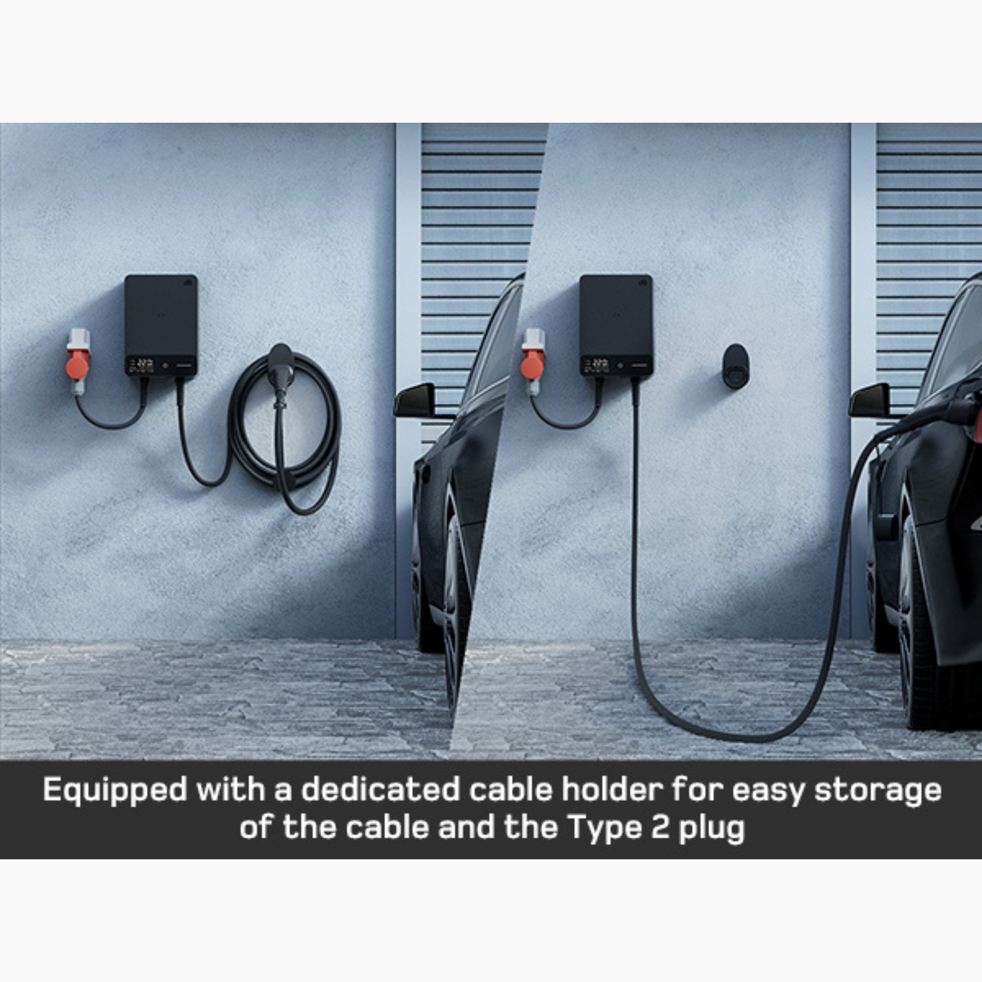 Wallbox Home | Slim Laadstation 11 of 22kW | Type 2 Kabel & App-besturing