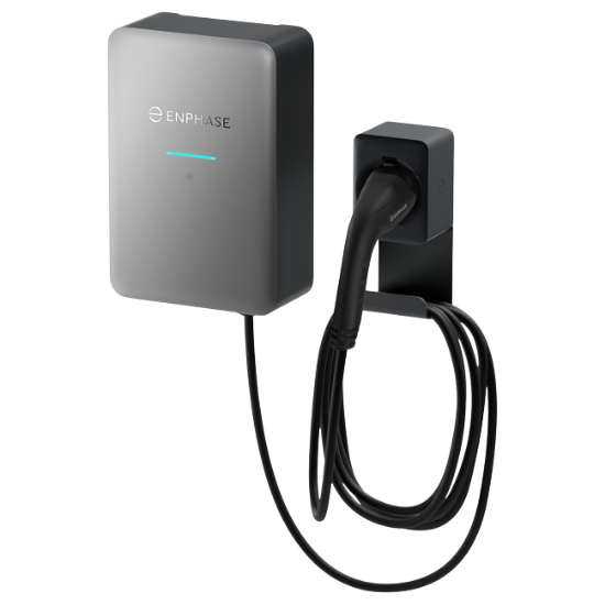 Enphase EV Charger 2 | 22kW Laadpaal met 7.5m Type 2 Kabel | Thuisladen met zonne-energie - BlackCharge