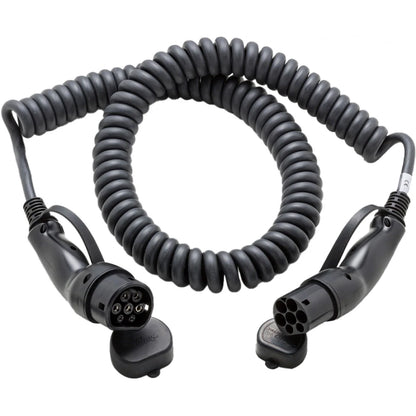 Ratio E-Line Type 2 Laadkabel – Coiled | 3 Fase | 16A | 11kW | 4 Meter | Spiraalkabel - BlackCharge Default Title
