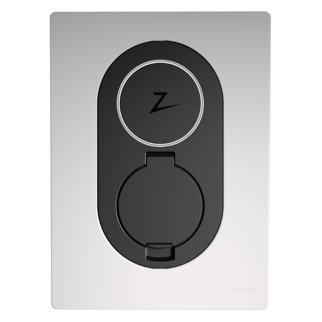 Zaptec | Go | Laadpaal | 22 kW - BlackCharge Cloud White