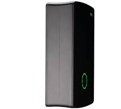 Detail van ABL EM4 controller met netwerkaansluitingen