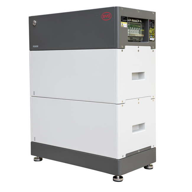 BYD Battery-Box HVS 5.12 kWh – Compact Modulair Energieopslagsysteem met Base & Cover