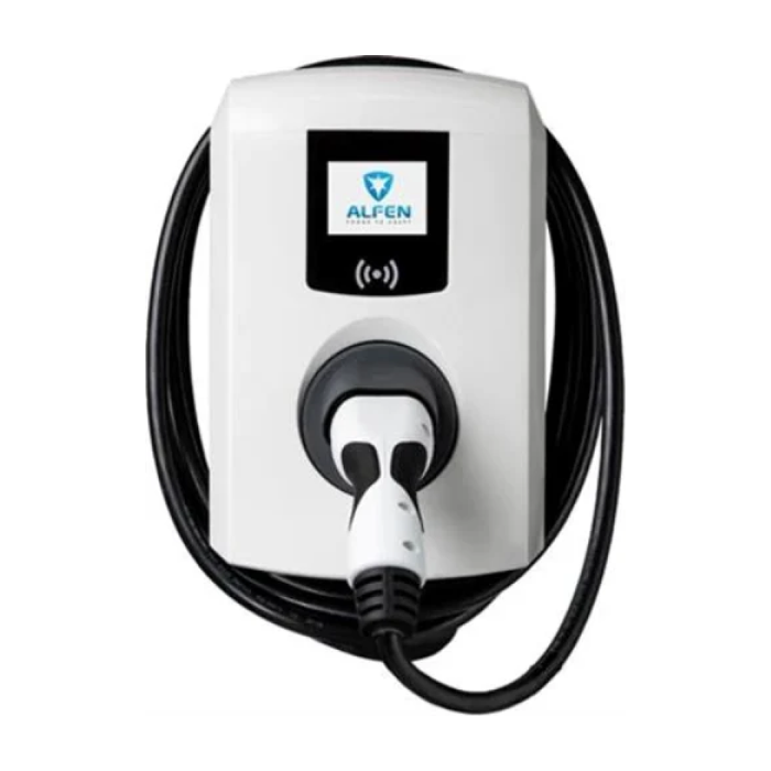 Alfen Eve Single Pro-Line 22 kW – 3-Fase – Met Socket of Vaste Kabel – Inclusief Installatie Optie - BlackCharge Vaste kabel / Excl. Kabel