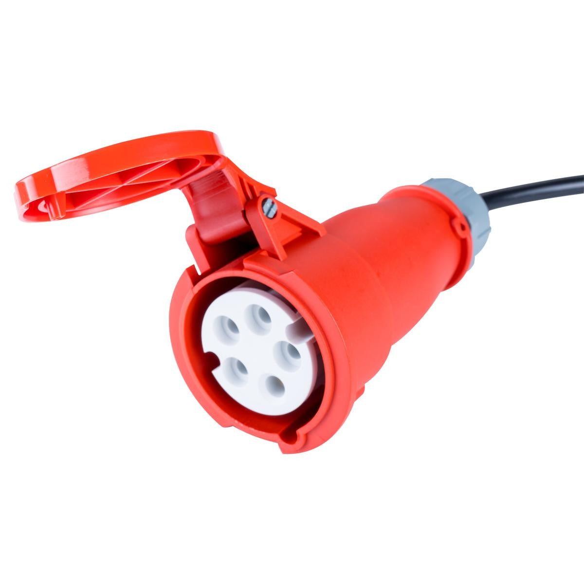 BlackCharge® CEE verloopstekkers - BlackCharge CEE 16A naar EU stopcontact